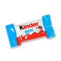 Eine bunte Kinder Mini Schokolade in einer verpackten Hülle.